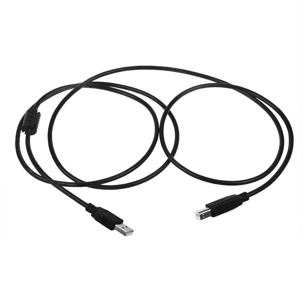 Marg 6ft J6415 J3680 J4580 J4680 J4680 J6480 USB Cable PC Data Cord for HP OfficeJet Pro All in One Printer Fax Scanner