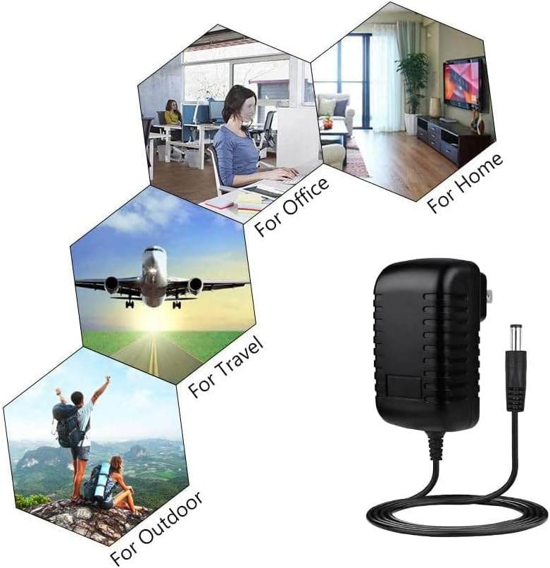 BestCH G-100B G-100 BG100 Global AC/DC Adapter Compatible with G-Project G-GO Portable Outdoor Water-Resistant Wireless