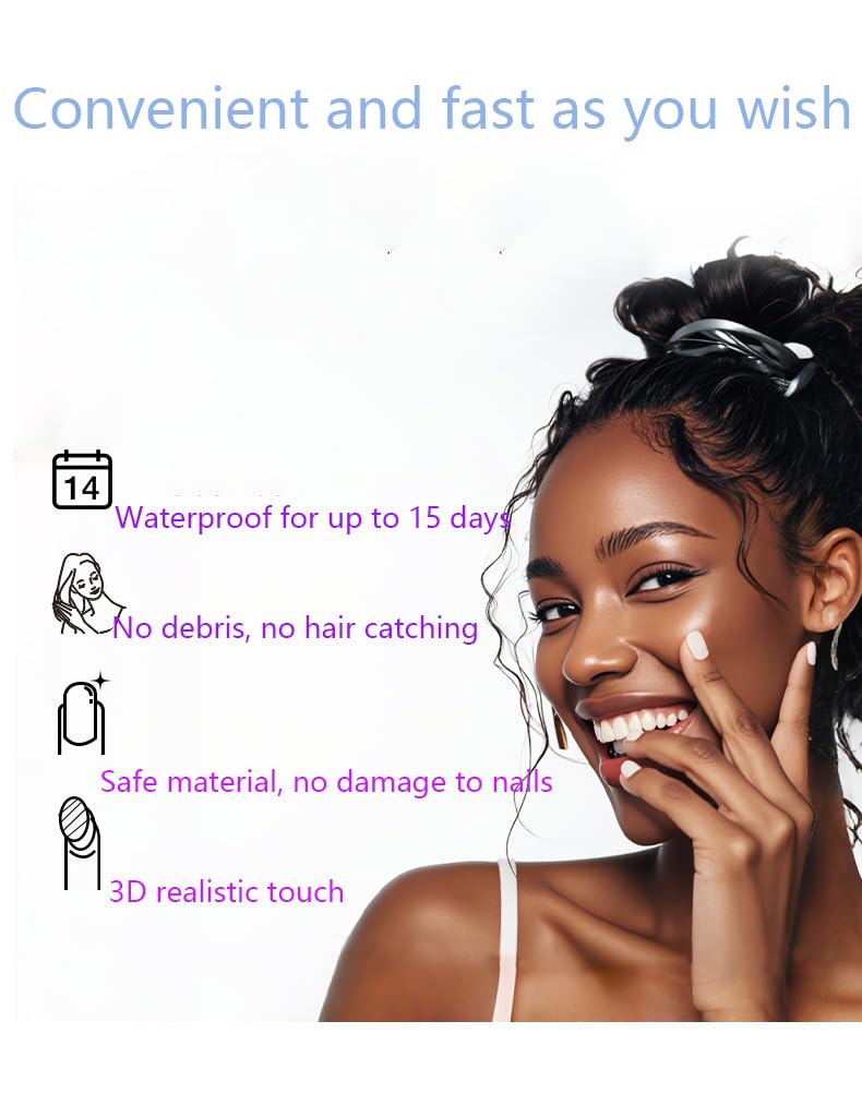 Semi Cured Gel Nail Strips French Tip Nail Stickers with Flower Designs Cute Glossy Gel Stickers Salon Quality & Easy to Use Need UV/LED Light for Women 20 Pcs