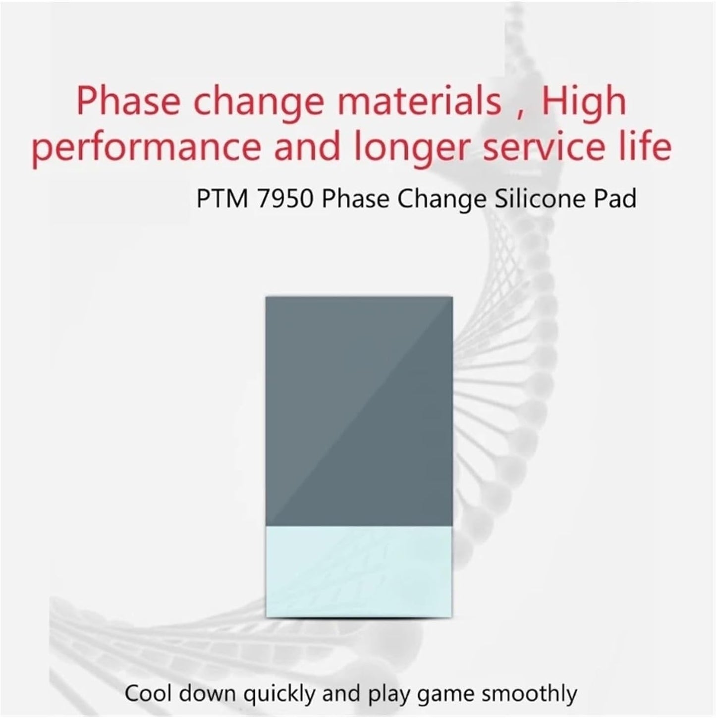 LWORJFAW 8.5W PTM7950 pad(40X80MM) Thermal pad Phase Change pad CPU GPU Grease
