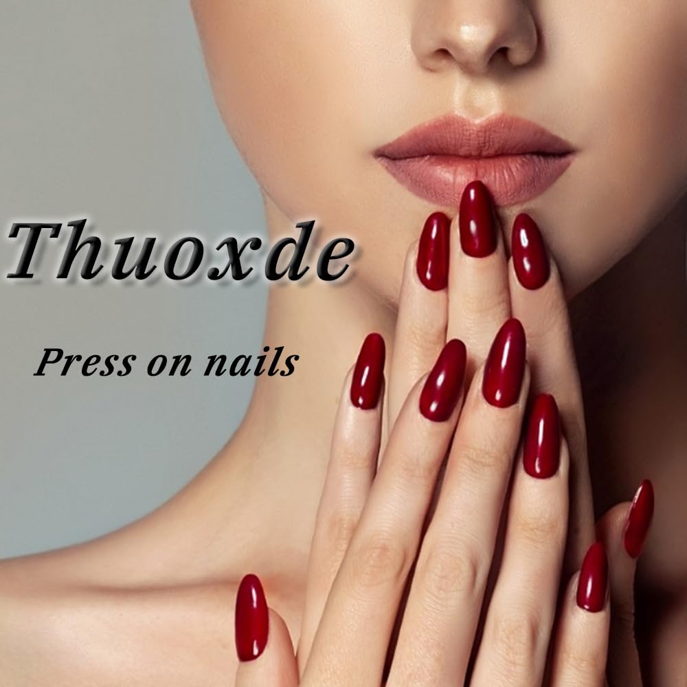 French Tip Press on Nails Medium Square Fake Nails Pink Bow Heart False Nails Glossy Lace Acrylic Nails Cute Reusable Full Cover Glue on Nails for Women Manicure 24Pcs