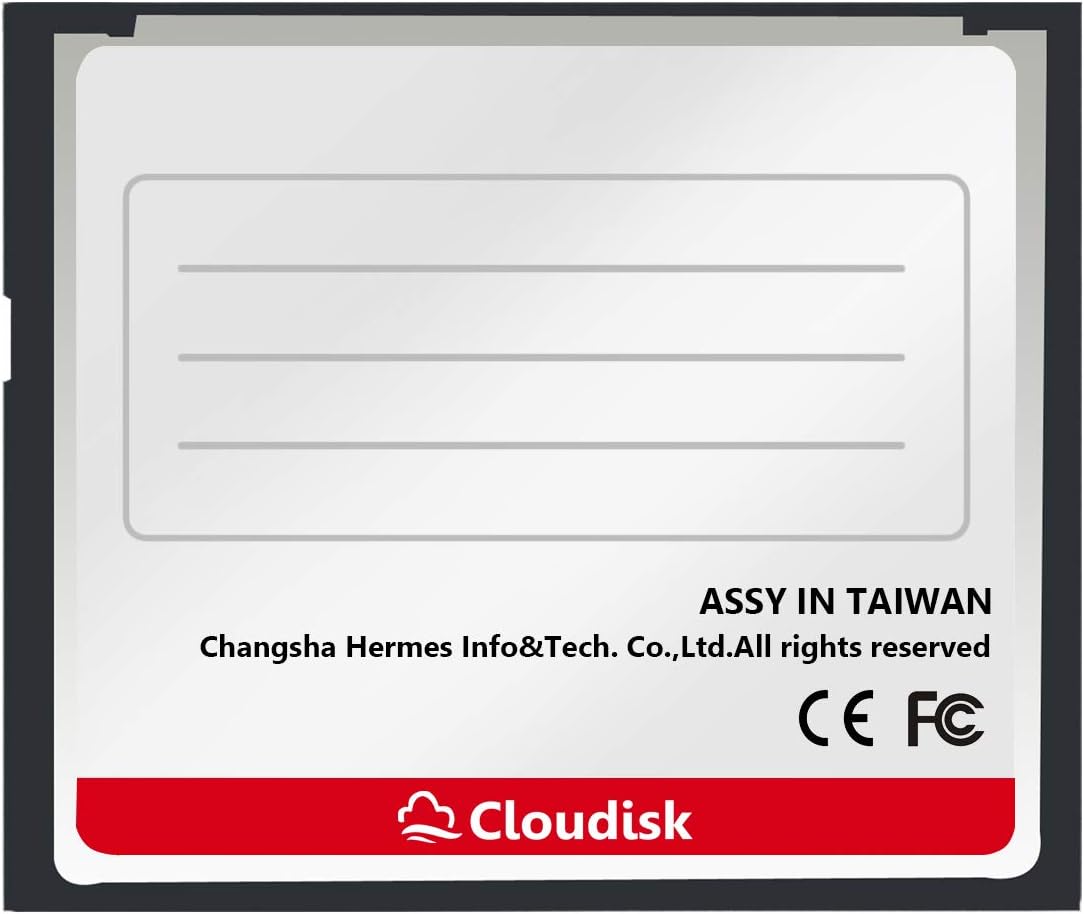 Cloudisk Pack 2 2GB 2.0 (2 of Compact Flash Card CF Performance for Vintage Digital Camera and Industry Equipment GB)