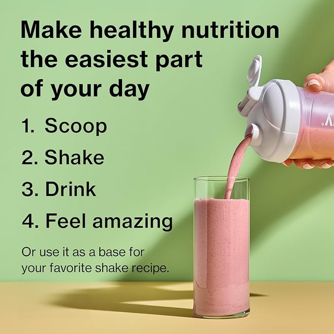 Shakeology Plant Based Protein Powder Blend ??Gluten-Free Shake with Vitamins and Minerals ??Helps Support Weight Loss, Lean Muscle, Gut Health ??Cafe Latte, 30 Servings