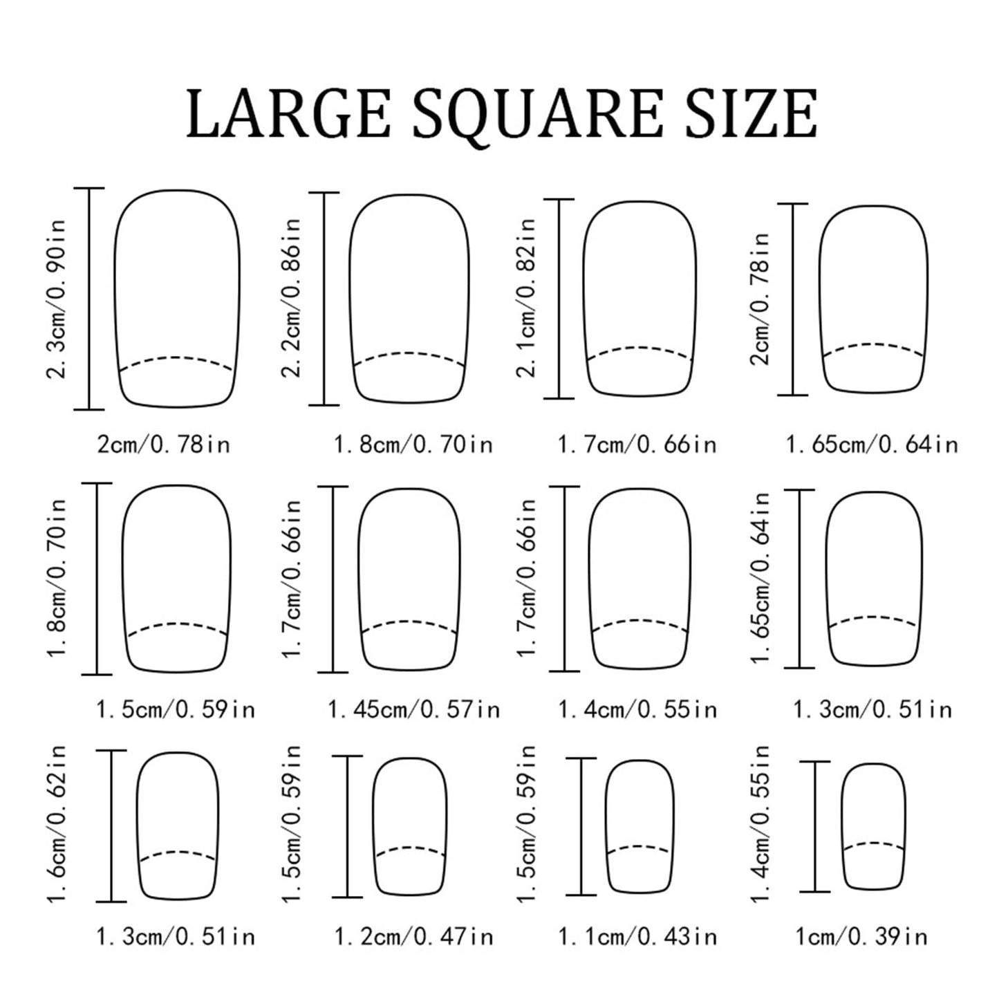 Star Press on Nails Medium Square Fake Nails Gradient Aurora False Nails Press ons with Starry Dots Design Reusable Artificial Nail Full Cover Glossy Stick on Nails for Women Manicure 24Pcs