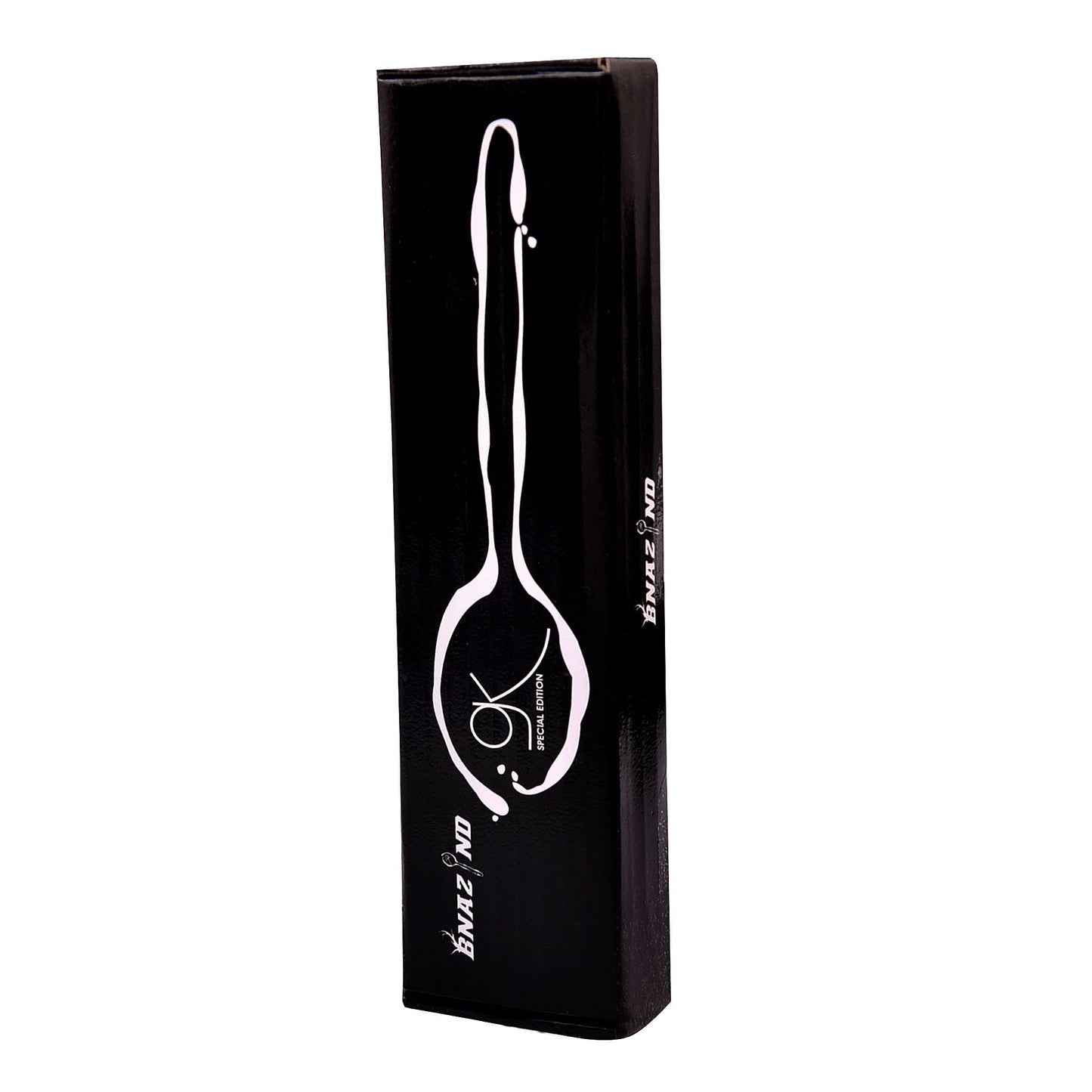 BNAZIND Chef Kunz Spoon Gold | Titanium Shiny 18/10 Stainless Steel Cooking Serving Spoon | 9 Inch Saucing, Plating, Basting, Quenelle, Daily Chef Spoons | Dishwasher safe