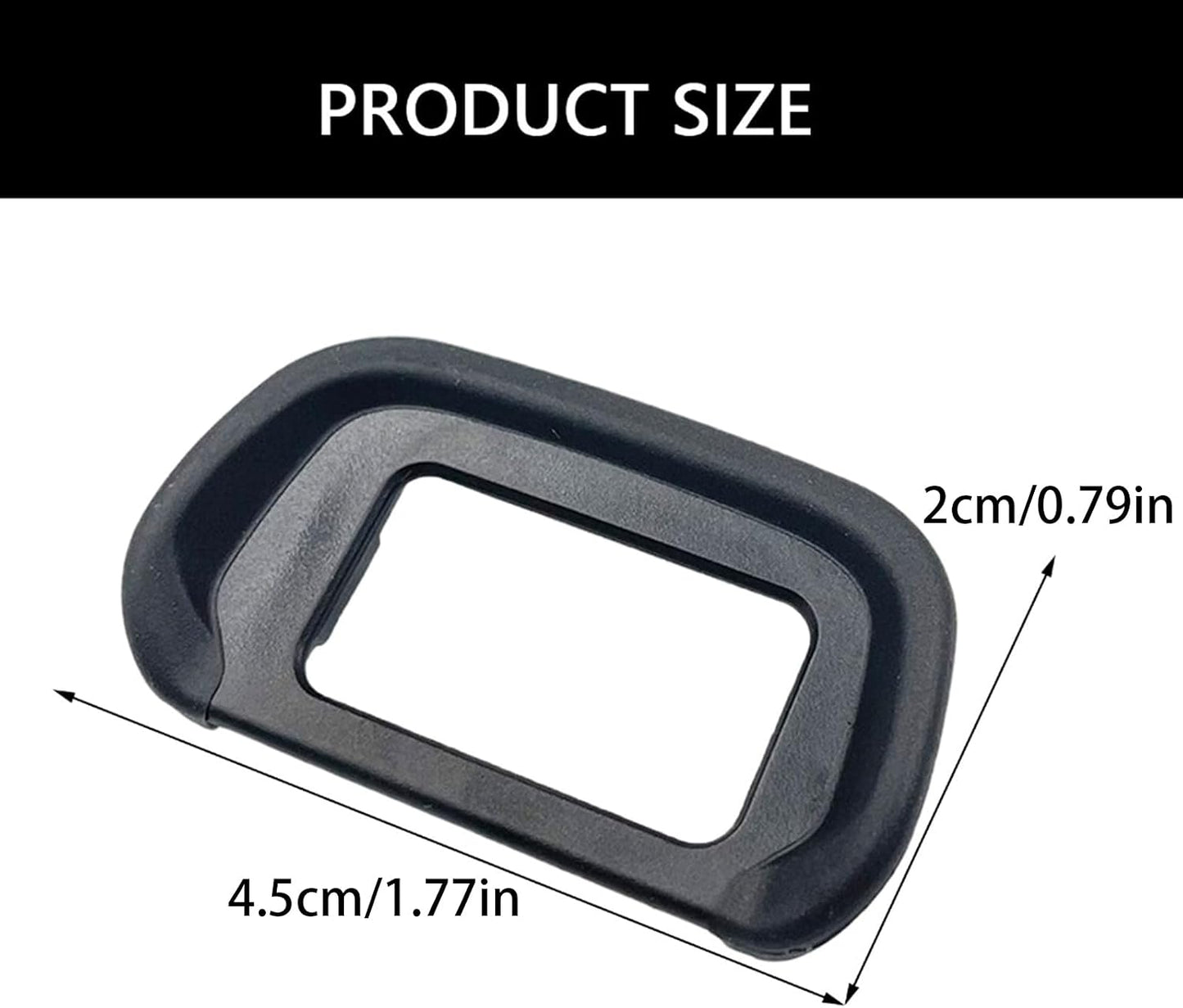 AOYUDJ EOSR10 EOSR10 Viewfinders Hard Eyecups View Finders Eye Cup Rubber Replaces for Eosr Camera