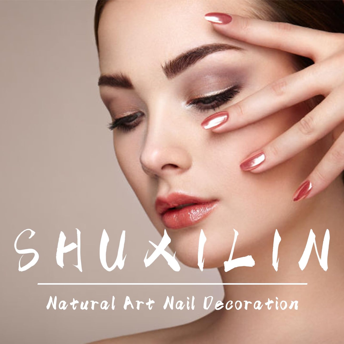 Square Press on Nails Medium Fake Nails Blue Ombre False Nails with Glitter Designs Polygon Sequins Acrylic Glue on Nails with Blue White Gradient Glitter Bling Stick on Nails for Women Girls 24 Pcs