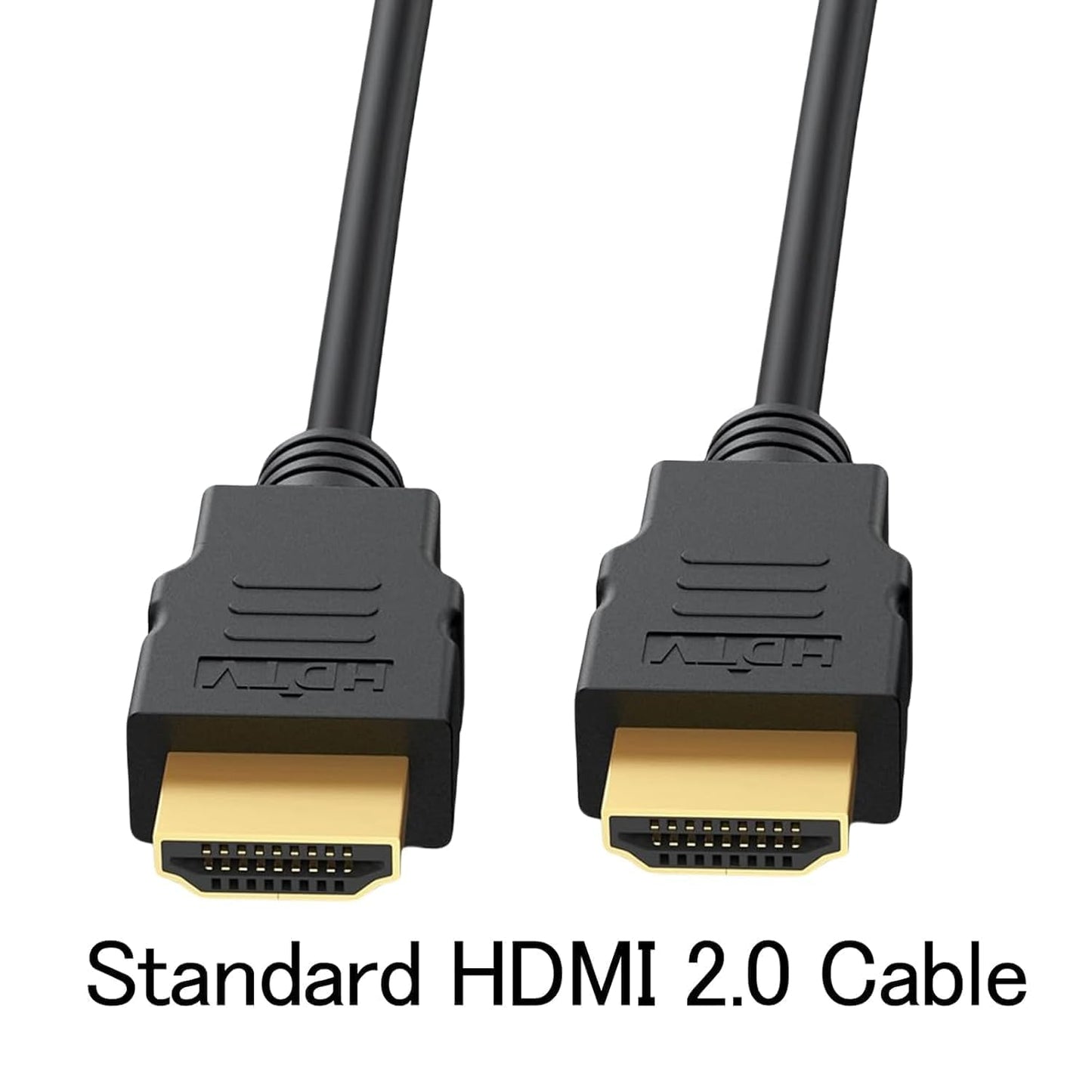 Vorothin 6 2-Pack, 4K 6FT, 2.0 CL3 4K, 1080P@144Hz,ARC&CL3 Laptop,Monitor,PS5,PS4,Xbox,Soundbar HDMI Cable FT HDMI