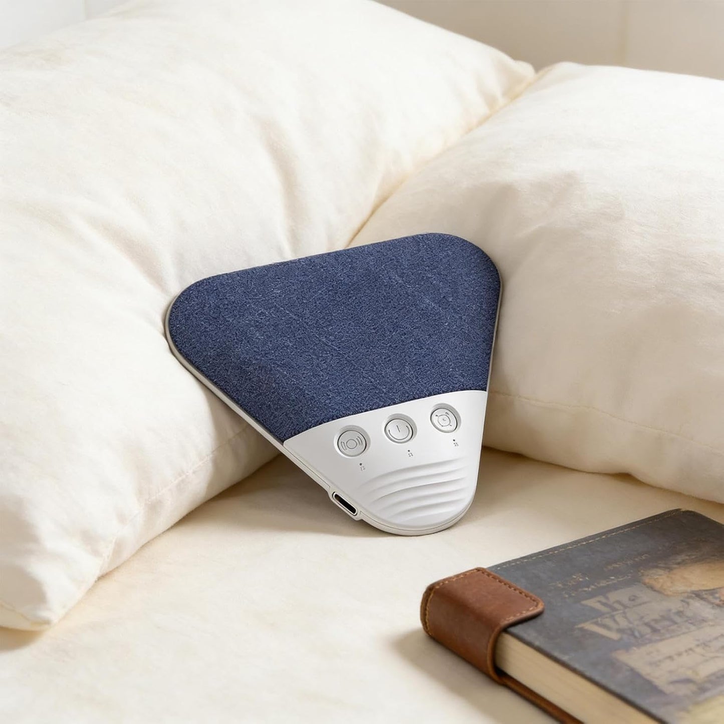 Generic 300mah, Pillow Speaker, Mini Portable White Noise Device, Sleep Sound Machine, Compact Nighttime Aid, Soft