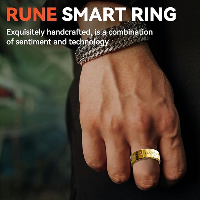 Ultra Smart Ring for Women Men,Health Fitness Tracker with Sleep/Blood Pressure/Oxygen Monitoring, Heart Rate & Activity Tracking,IP68 Waterproof, 5+Day Battery,No Subscription Fee 1-Silver 12