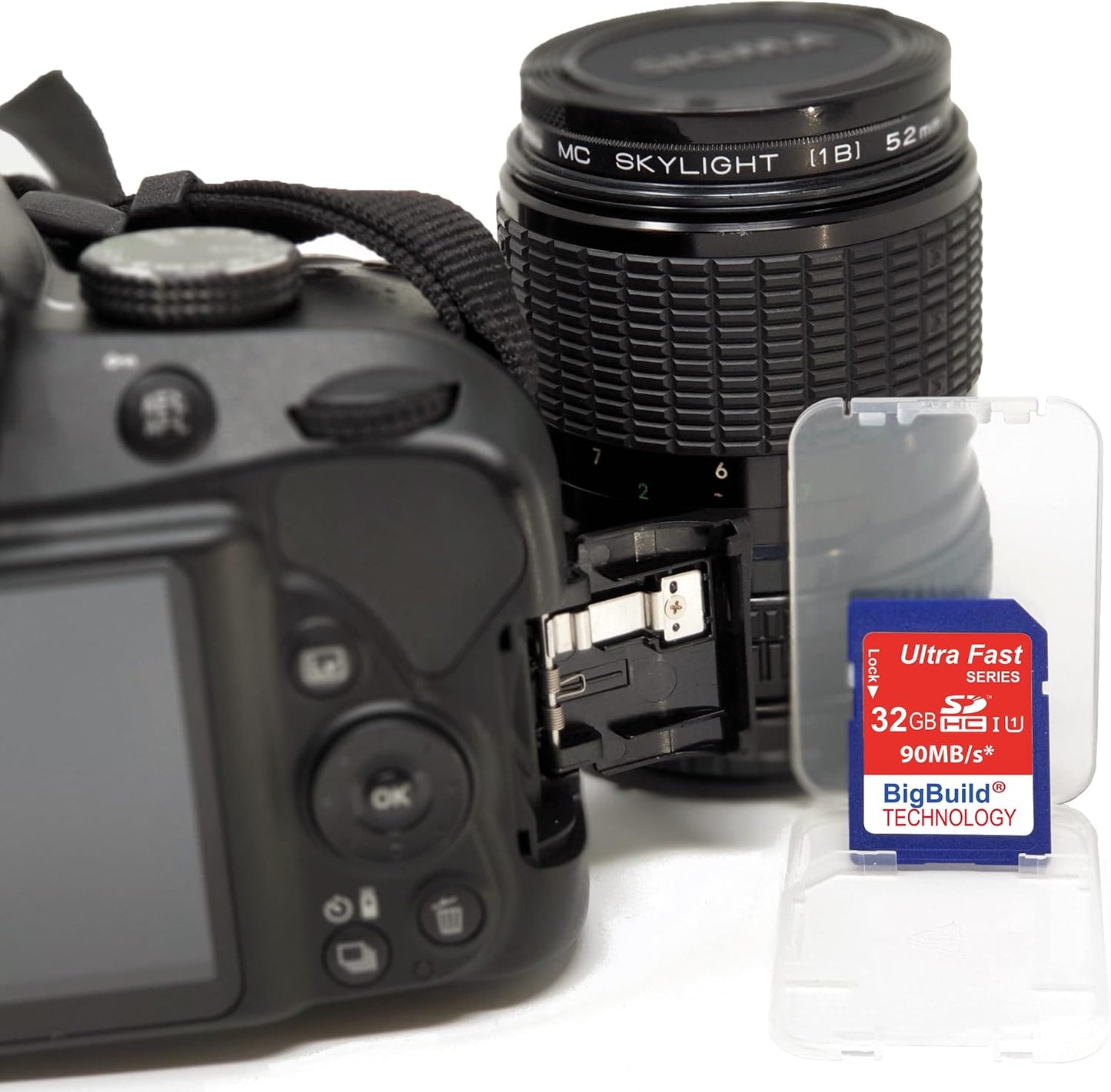 BigBuild Technology 32GB 90MB/s FZ101, FZ45, FZ55 Ultra Fast SDHC Memory Card Compatible with Kodak PIXPRO Camera