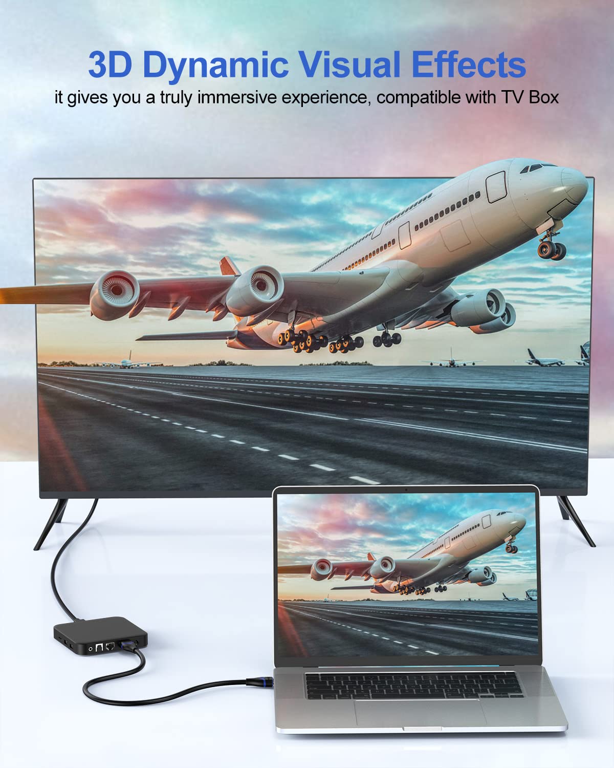 4K 6 inch, 0.5FT 2.0(4K@60Hz, 2K@144Hz, 1080P@120Hz, 18Gbps, 3D, 2.2, PS4/PS5, Short HDMI Cable HDMI Cord High Speed