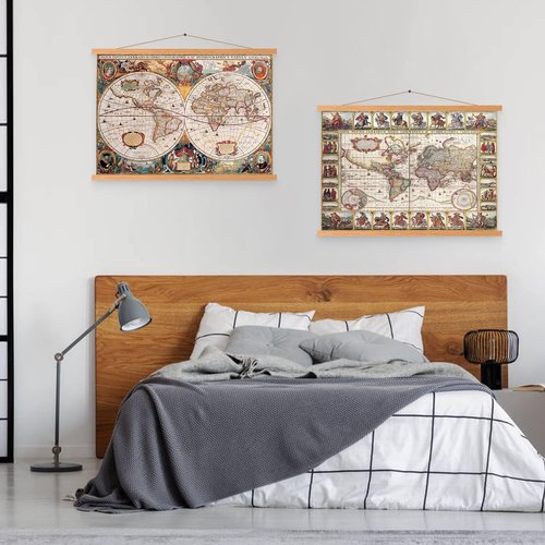 Benjia Magnetic Light Wood Poster Frame - 15x21, 15x23, 15x30 for Canvas Art & Photos | 1 Pack