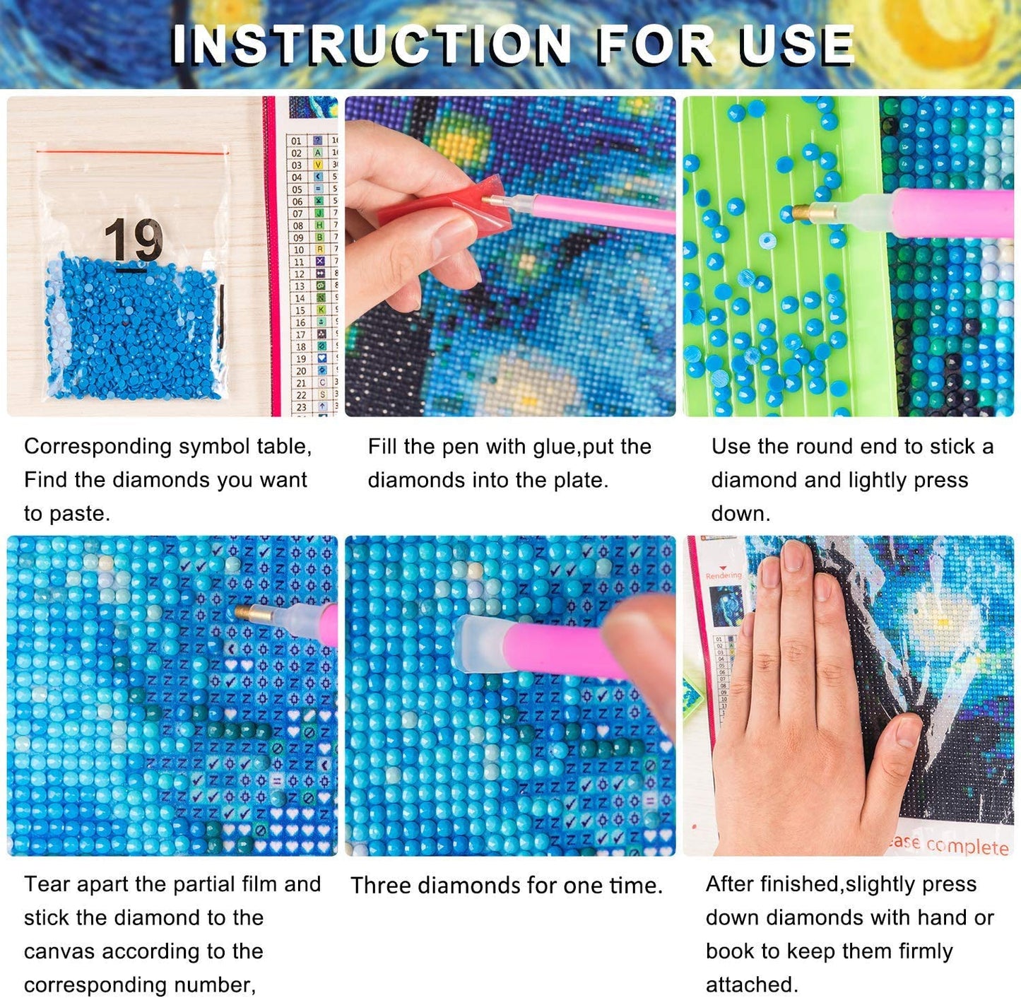 5D DIY Diamond Painting Kits for Adults, Large Size Full Drill Diamond Arts Rhinestone Pasted, DIY Painting Diamond Dot Arts Crafts for Home Wall Decor Gift, 15.8"x33.5" (The Last Supper)