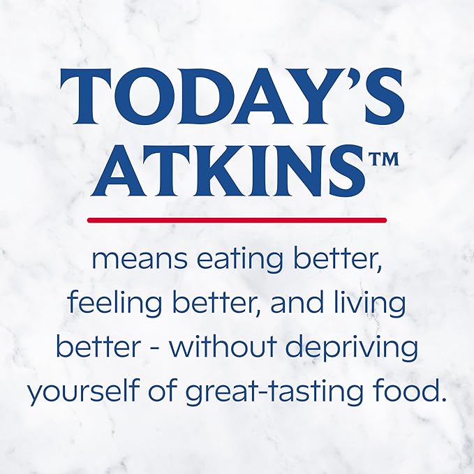 Atkins Strong High Protein Shake, Chocolate Peanut Butter Flavor, 30g Protein, Low Carb and Low Sugar Shake, Keto Friendly, Gluten Free, Muscle and Gut Health Support Complex, 12 Count
