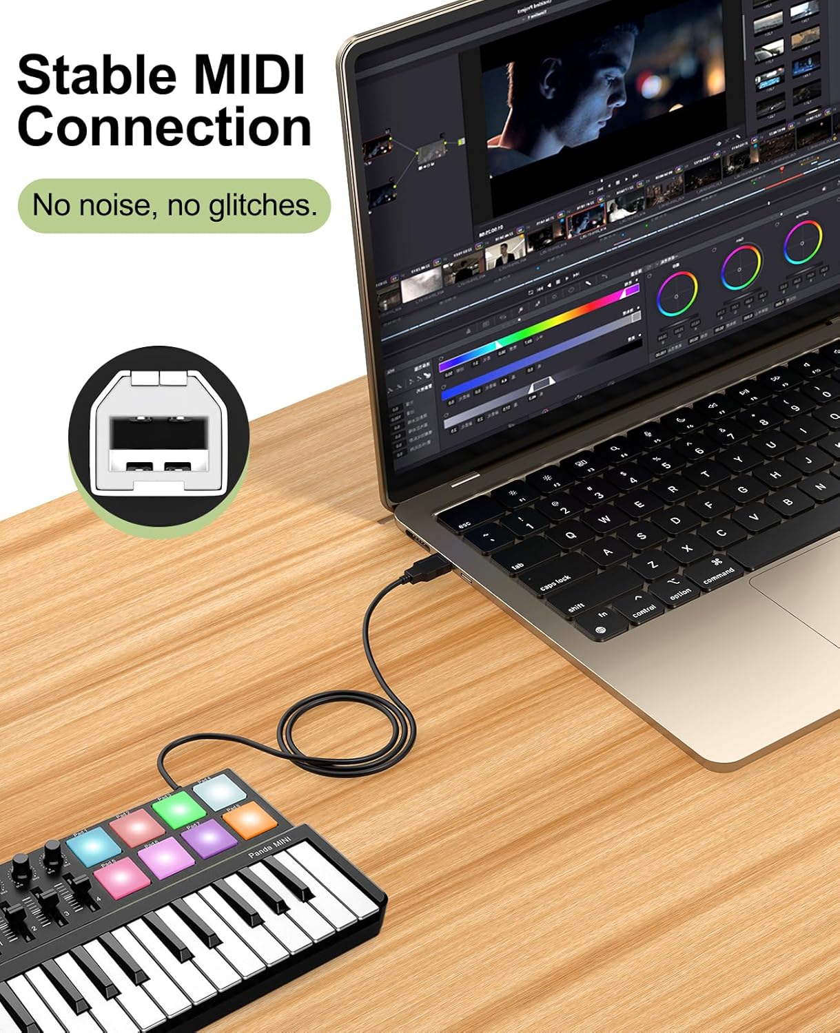Tomatosd 6ft 170 C6685AR C6685A USB Cable/Cord Compatible with HP Color Copier Printer