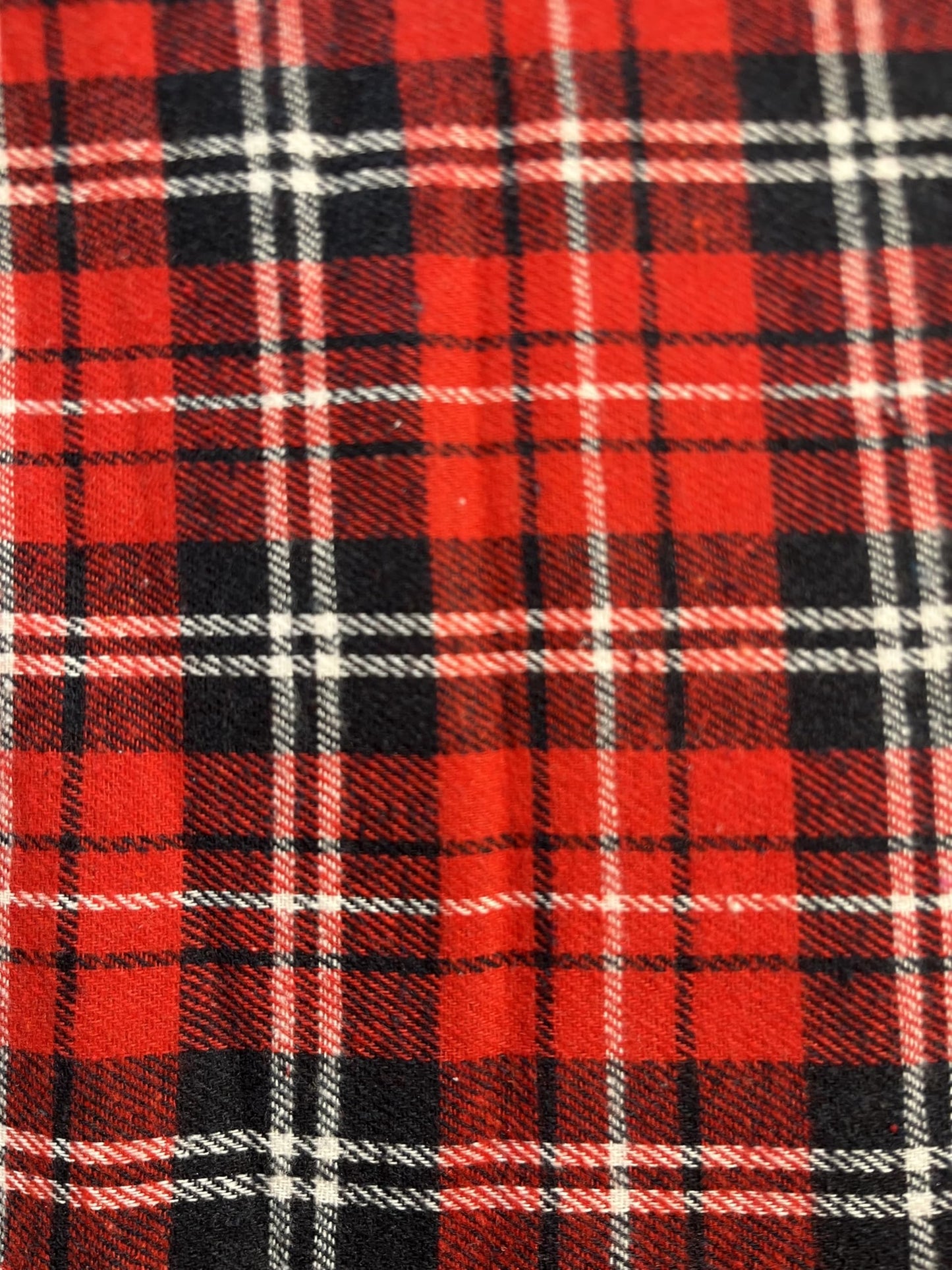 Inside/Outside Decorative Fabric Iron On Patches-Handmade in the USA - Set of 10 (Plaid 2-4" x 5")