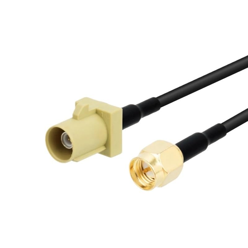 bodateng RG174 50Ohm Cable(0.98ft-0.3m) LIHUA Fakra K Male/Female Coaxial Cable for Car Satellite GSM Cellular for Car