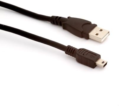 C Cables 6ft 5D Black Male-to-Male USB Cable for Canon DSLR EOS Mark II Camera to Computer Data Transfer and Charging