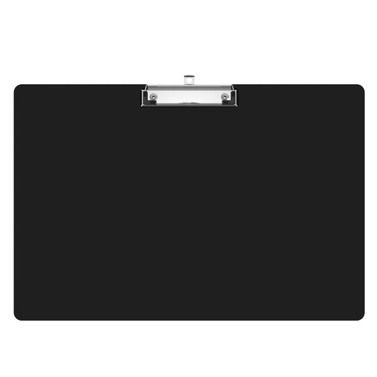 Juvealoe Extra Large Clipboard, 11 x 17 Black Plastic Drawing Boards, Horizontal Clip Board, Landscape Layout, Suitable for Sketching, Watercolor. Drafting & Art Supply