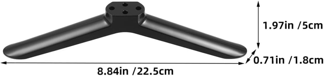 Mikinona 2 40-inch Pairs Tv Stand Legs with Screws for Flat Screen Tvs Tabletop Television Base Replacement Parts