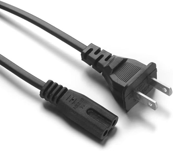 MDCGPower 5ft ATS-1060 ATS-1080 2-Prong AC Power Cord Cable Compatible with Yamaha Soundbar Speaker