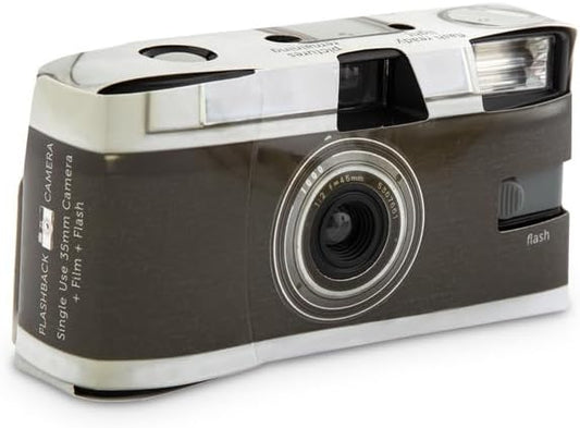 WEDDINGSTAR 35mm Disposable Camera with Flash - Single Use Film Camera for Wedding or Party Favors - Vintage