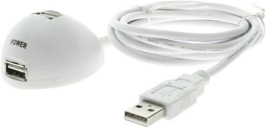 CABLEMAX 6ft. 2.0 USB Docking Extension Cable PC and Mac