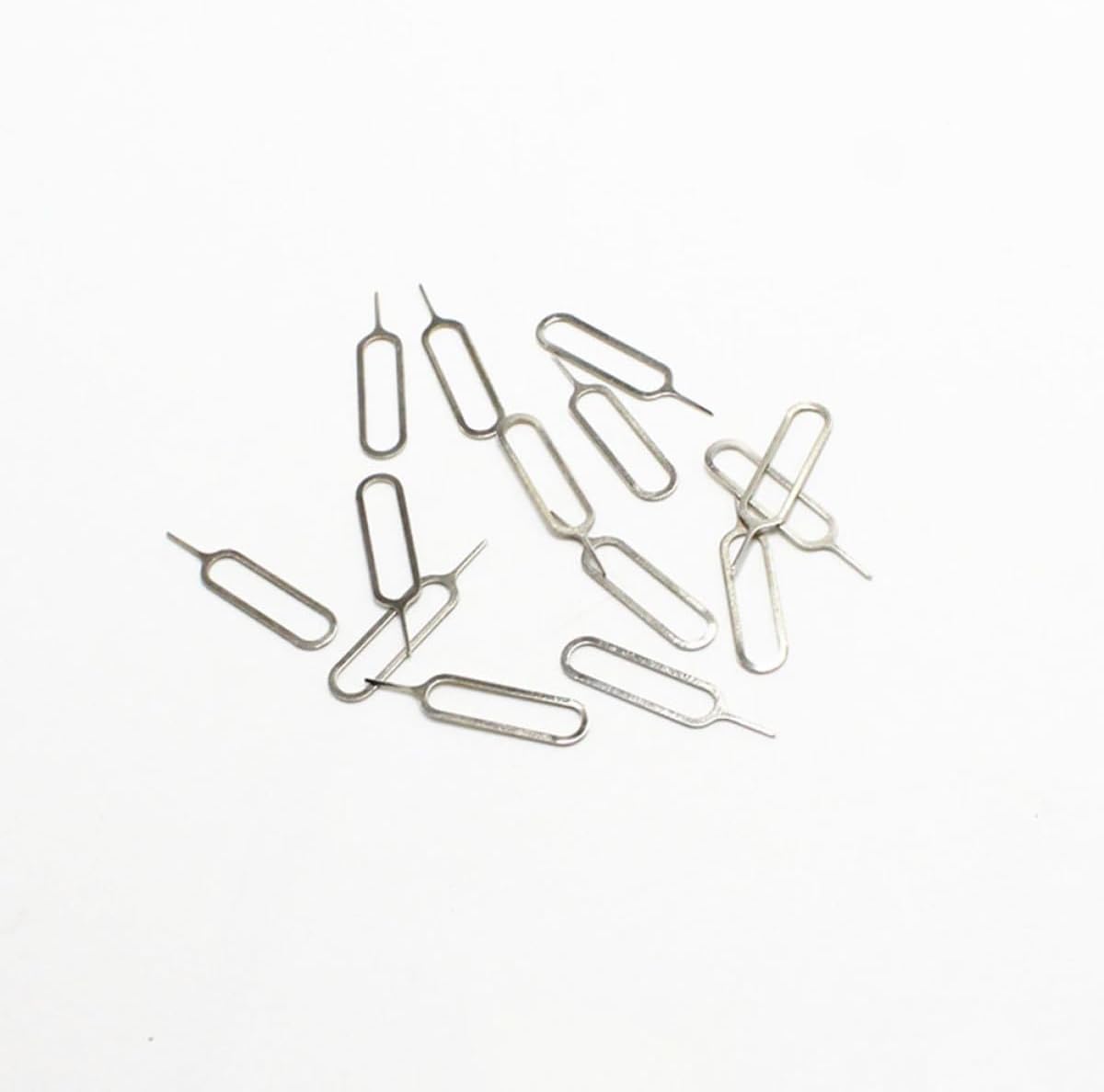 400pcs Holibanna Sim Tray Remover Pin Kit Universal Sim Needle Eject Tool for Smartphones and Mobile Phones Silver