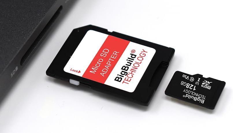 BigBuild Technology 128GB 100MB/s U3 A01/A01 A02/A02s, A03/A03s/A03 Ultra Fast microSDXC Memory Card for Samsung Galaxy