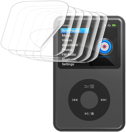 Tznzxm Y1 [6-Pack], Y1 2.4" MP3 For Innioasis Screen Protector TPU Anti-Scratch HD Clear Film, Bubble-Free Full