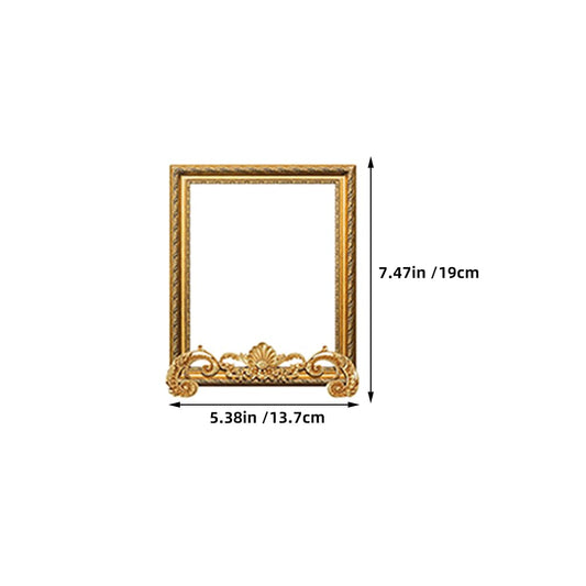 24Sheets Vintage Photo Frame Wall Stickers Removable PVC Decor for Bedroom Living Room Minimalist Design for Artistic Wall Enhancement Versatile Wall Decals