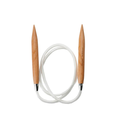 ChiaoGoo 40-Inch Bamboo Circular Knitting Needles, 35/19mm