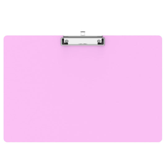 Macroclo Extra Large 11x17 Clipboards, Plastic Pink Drawing Boards, Horizontal Clip Board, Landscape Layout. Suitable for Watercolor, Sketching, Painting. Art & Drafting Supply