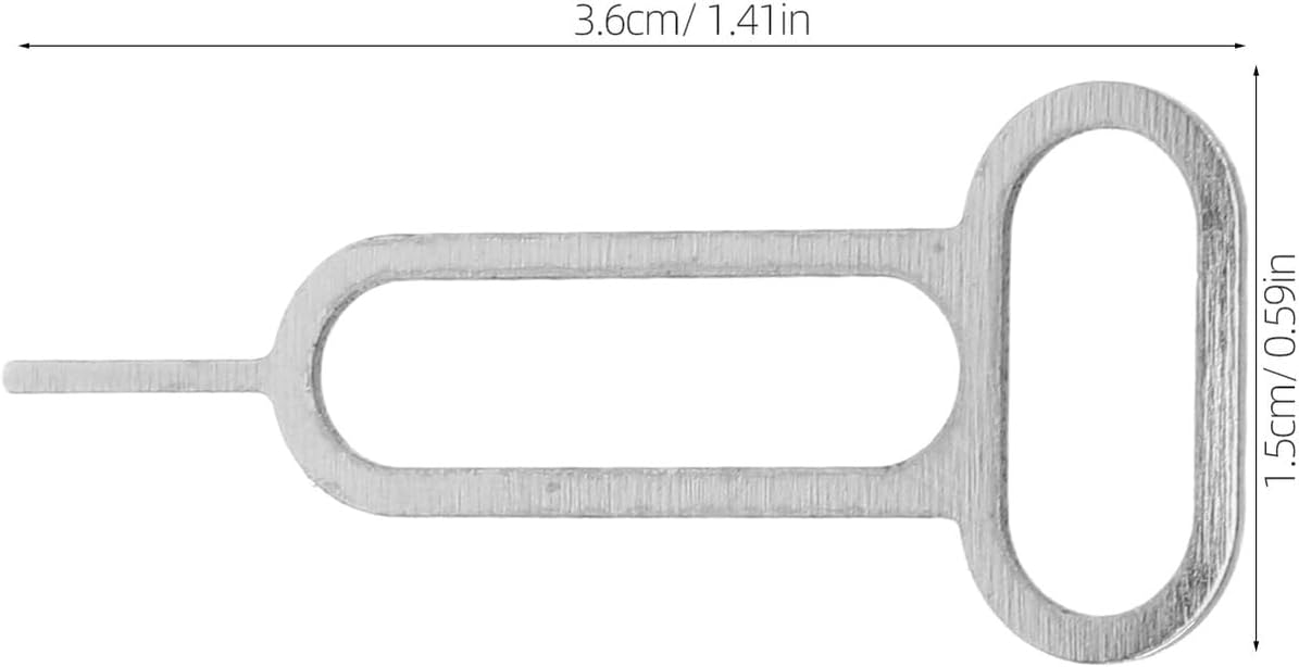 300pcs Veemoon Sim Card Ejector Pins Universal Mobile Phone Sim Removal Tool Needle Extractor for Smartphone