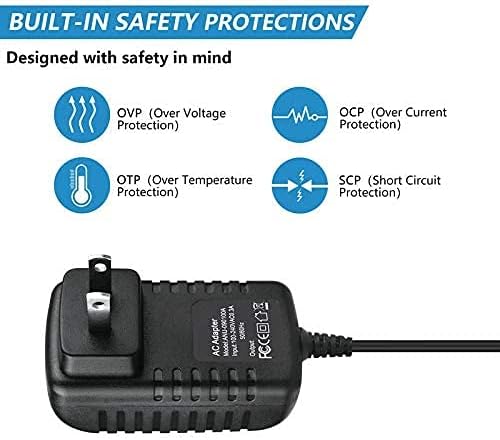 BestCH LS-10 LS-11 AC-DC Adapter for Olympus Voice Recorder Charger Power Supply Cord