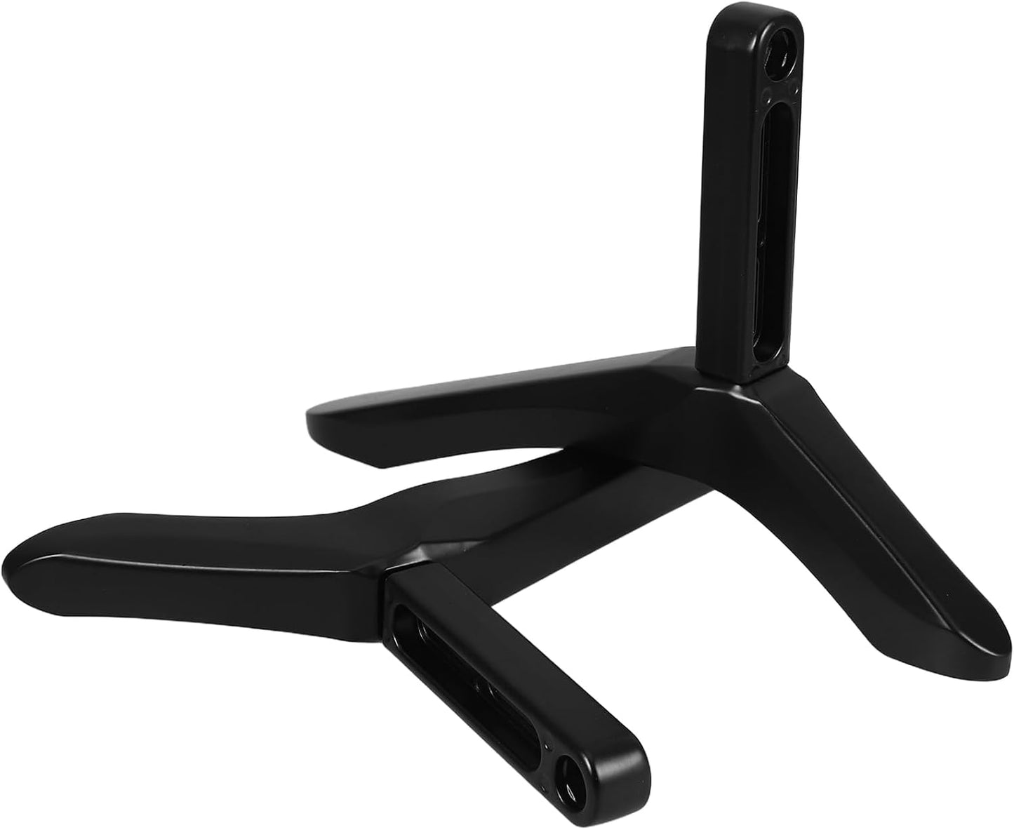 Cabilock Universal TV Stand Screws Adjustable Tabletop TV Base Bracket Height Adjustable Sturdy Metal Construction
