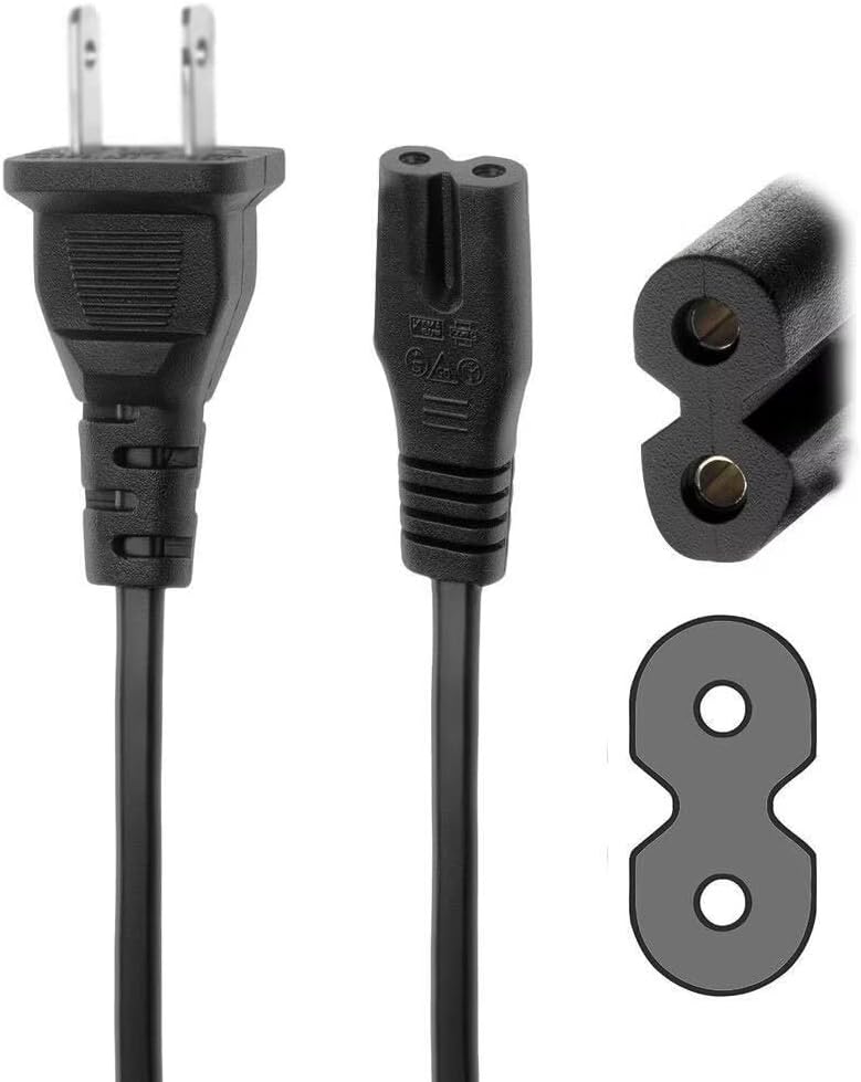 MDCGPower AC Power Cord Cable Plug Compatible with Sound bar Soundbar System Surround Speaker