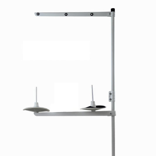 Industrial Sewing Machine Thread Stand, 2-Spool Holder, Pipe Mount Design,Compatible with JUKI DDL-5550