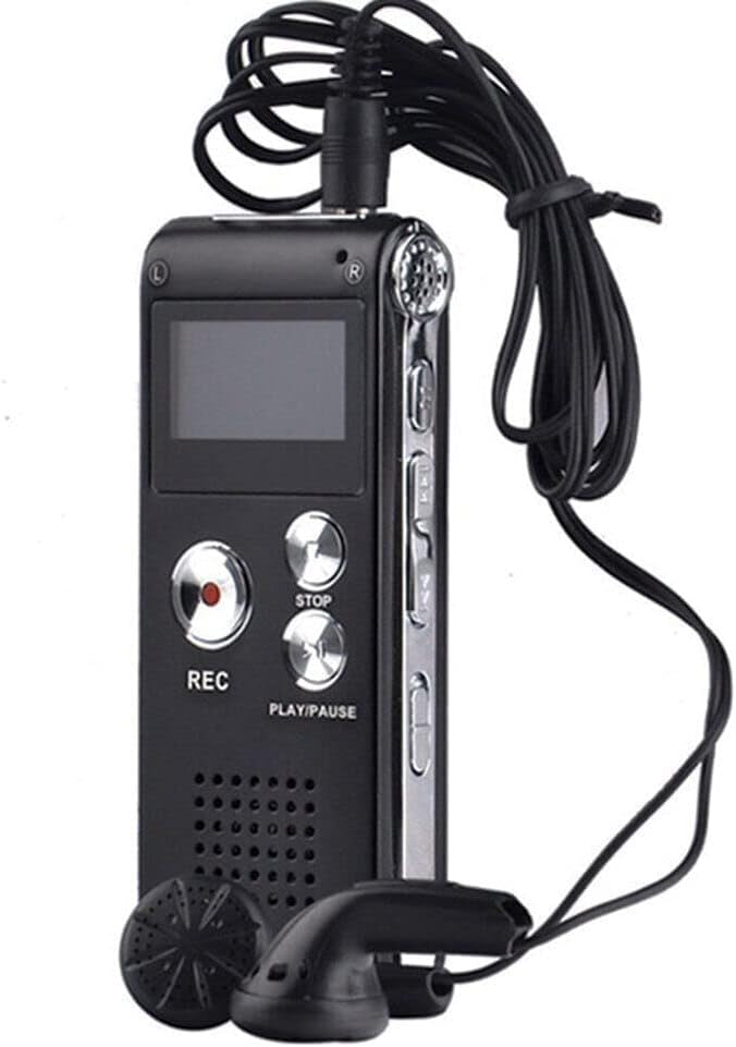 TEAMWILL 1PC 32GB Paranormal Ghost Hunting Equipment Digital EVP Voice Activated Recorder USB