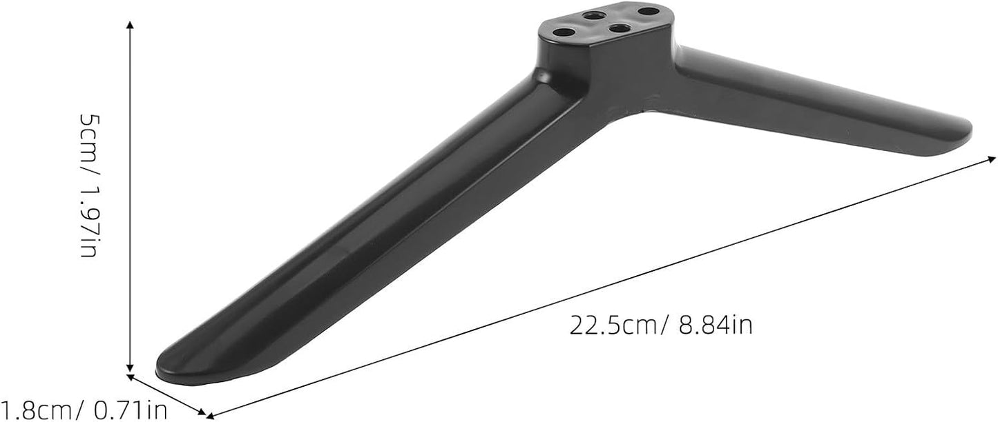 2 40 Inch Pairs TV Stand Replacement Legs with Screws, Non-Slip Support Feet Compatible with Flat Screen TVs, Tabletop
