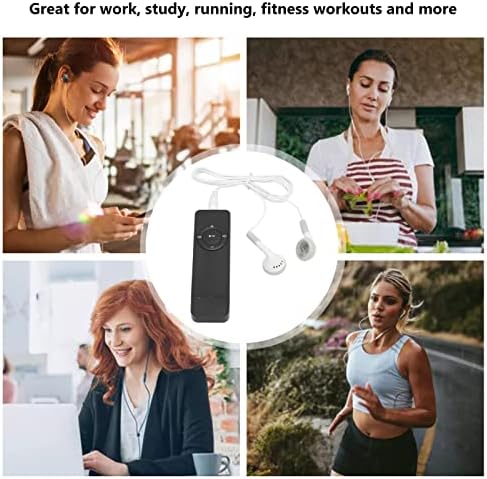 SUNGOOYUE MP3 64GB MP3 Player with Lossless Sound, Portable Music Player with Expandable Memory, Long Battery Life Mini