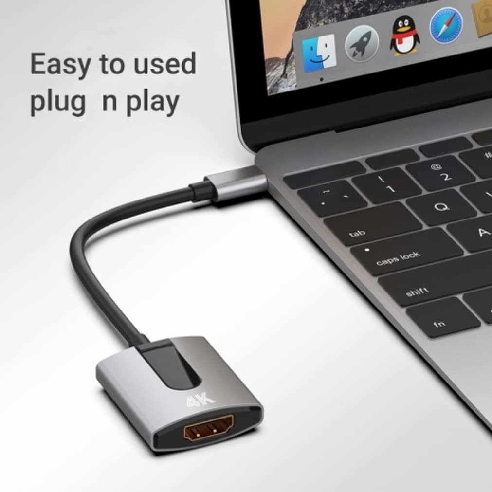 Fonus 4K S23 S24 Projector Converter USB C to HDMI Adapter Compatible with Samsung Galaxy Ultra Plus - TV Video Hub