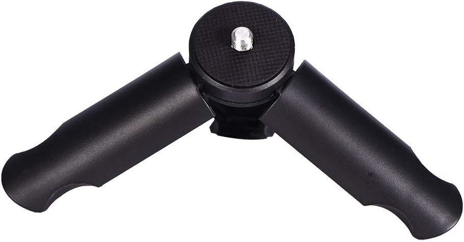 CCYLEZ Camera Tripod Stand Mount, Compact Desktop Tabletop Stand Mini Tripod Black, Portable Mini Tripod Stand Mount