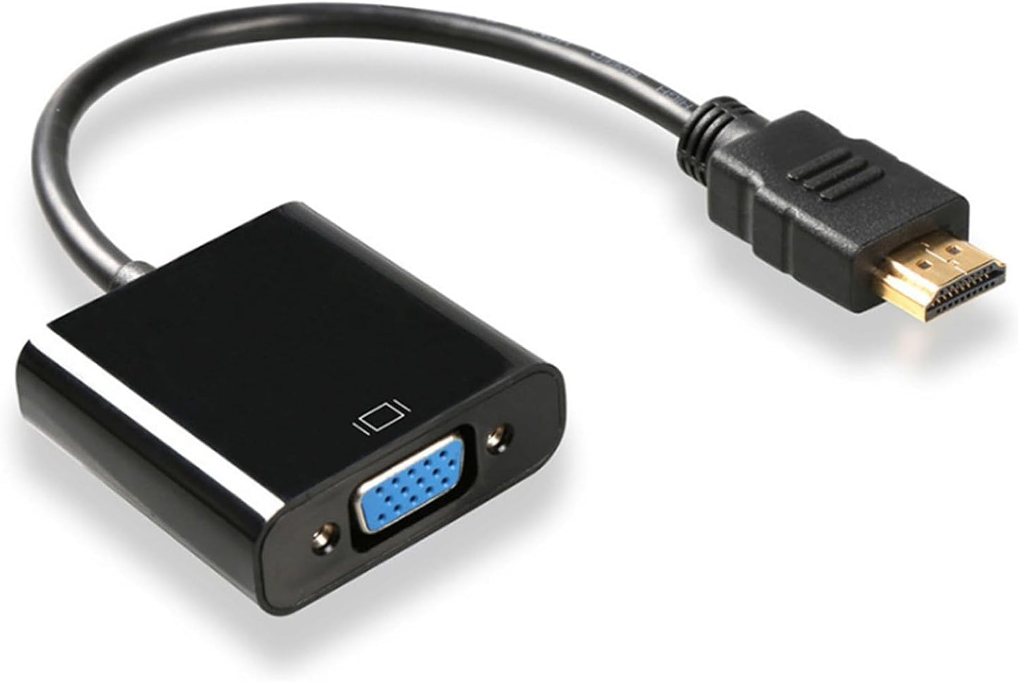 YWLUUOO 1080P HDTV to VGA Adapter Converters Output Computer Connector Dongle for Laptop PC Monitor Projector HDTV