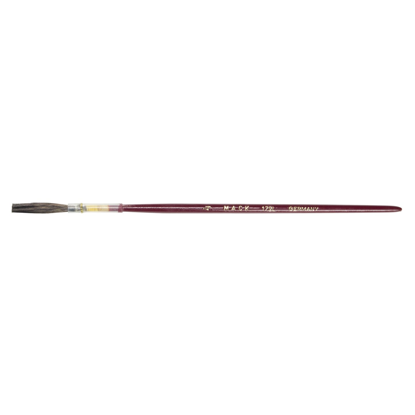 Andrew Mack Brown Kazan Squirrel Hair Lettering Quill Series 179L Size 4