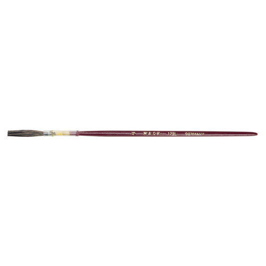 Andrew Mack Brown Kazan Squirrel Hair Lettering Quill Series 179L Size 4