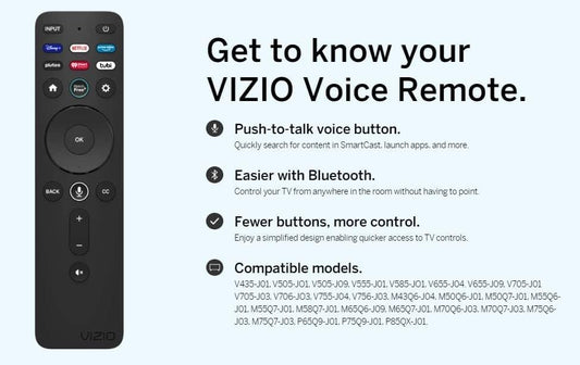 VIZIO XRT260 Voice Remote