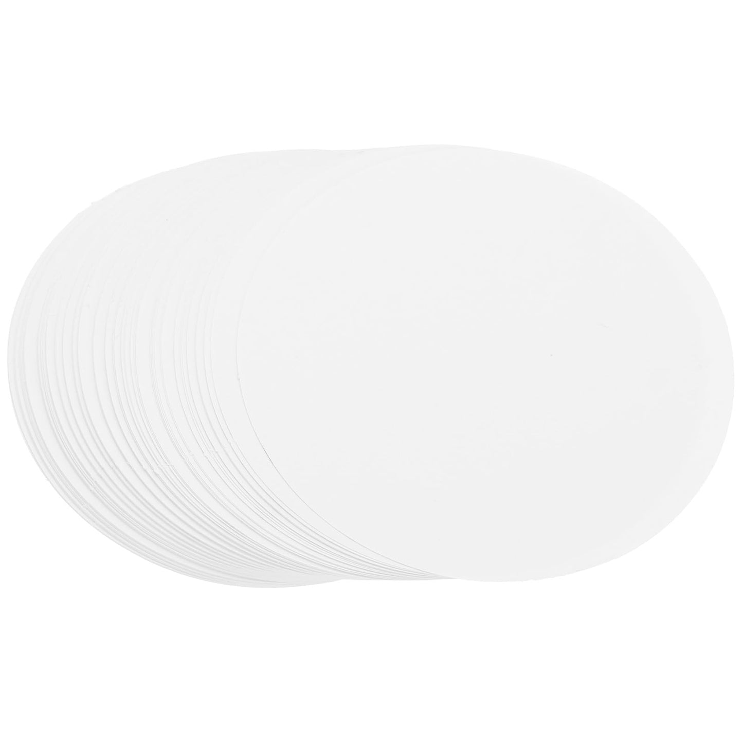 PATIKIL 3.4in (86mm) Button Badge Blank Paper, 100 Pcs Badge for 3 Inch 75mm Round Badge Button Maker Supplies DIY Pattern Painting Handmade Craft