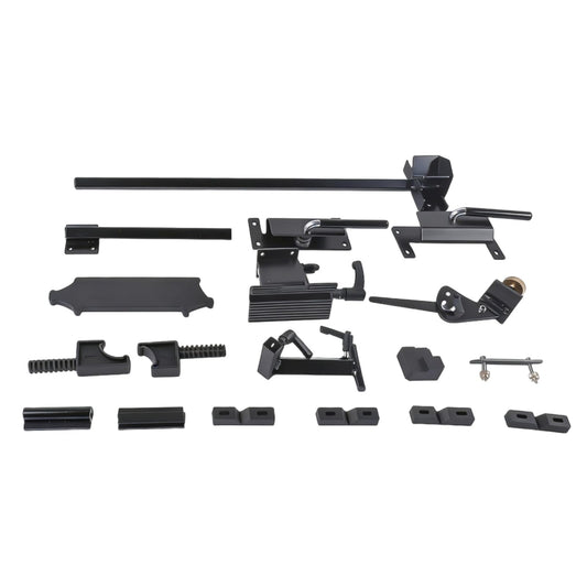 Pro Grind Sharpening System for 8" Grinders - Complete Kit with Quad Jig & Setup Blocks for Sharpening Lathe Tools, Chisels, Skews, Bowl & Spindle Gouges Mixizap
